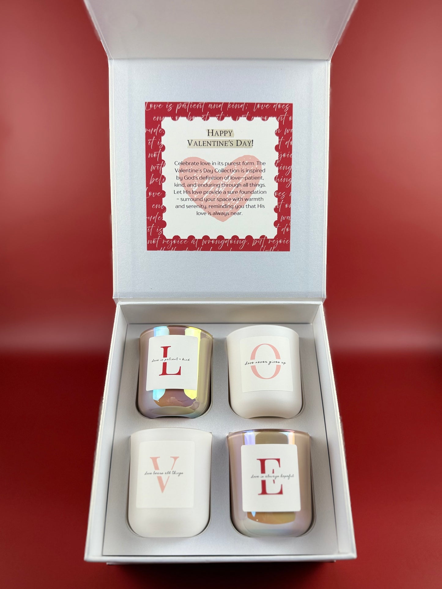 Love Collection Candle Set