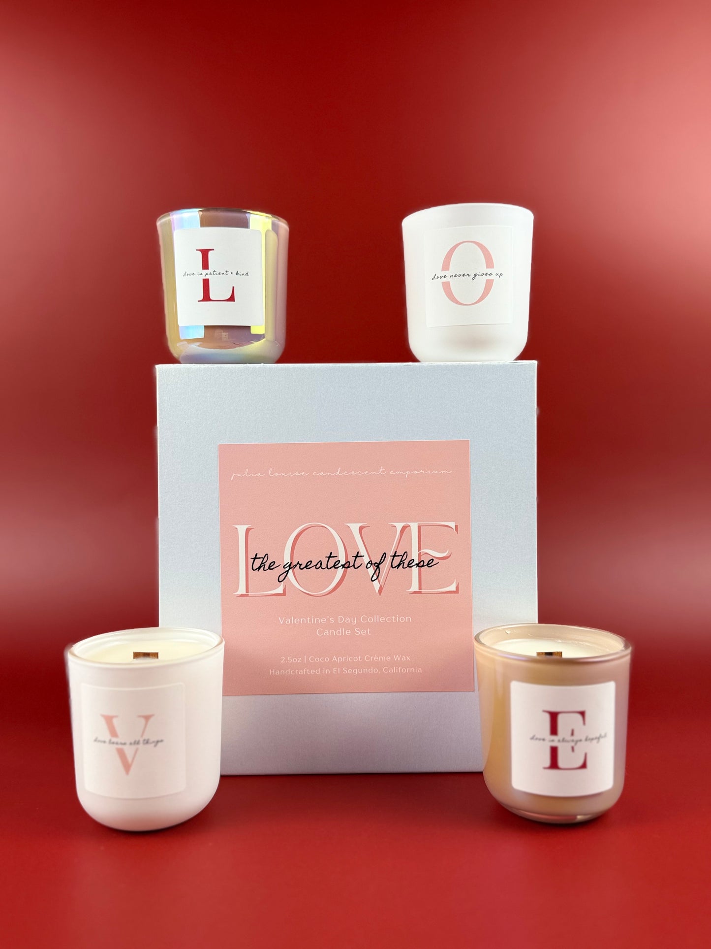 Love Collection Candle Set